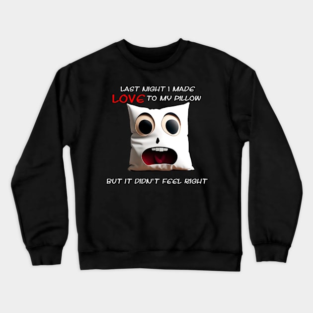 Pillow Talk 1 Crewneck Sweatshirt by Cuprum